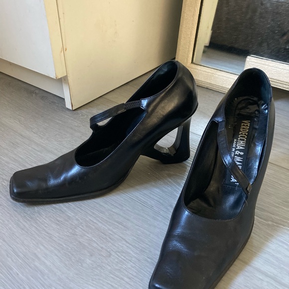 verdecchia & mainqua shows vintage heels 60s inspired Italy very comfortable - Picture 3 of 13